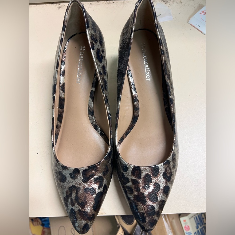 Naturalizer Animal Print Heels